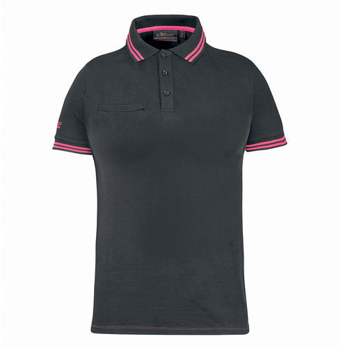 Polo da lavoro - WAY LADY - U Group Srl - in cotone / in spandex / per costruzione