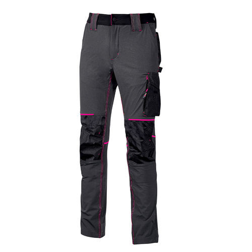 Pantaloni da lavoro - ATOM LADY - U Group Srl - resistente all’abrasione / in tessuto resistente all'acqua / in gomma resistente all'abrasione