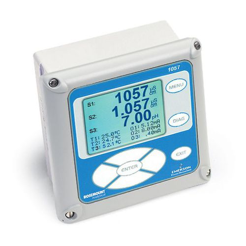 Apparecchio di monitoraggio della potenza - Rosemount™ 1057 - Emerson Automation Solutions - ROSEMOUNT - di conduttività / multiparametrico / d'acqua