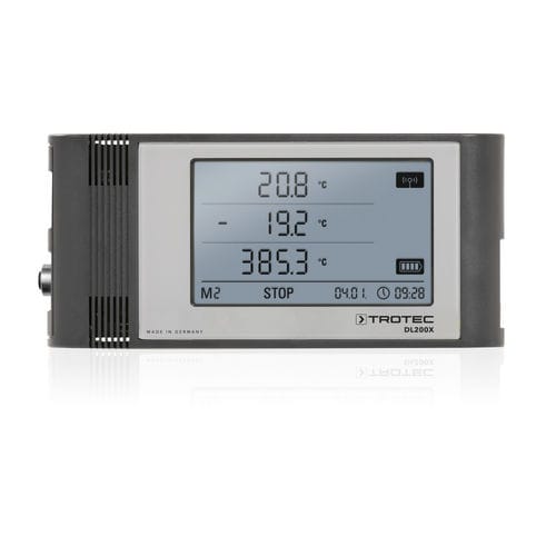 Registratore di dati di temperatura - DL200X - Trotec GmbH - USB / con display LCD / per  termocoppia