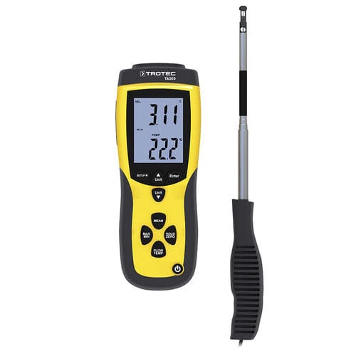 Termoanemometro a filo caldo - TA300 - Trotec GmbH - portatile