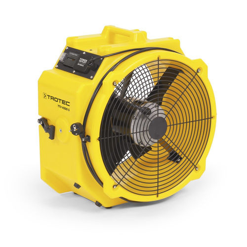 Ventilatore ad alta prestazione - TTV 4500 S - Trotec GmbH - assiale / per essiccazione / di circolazione di aria