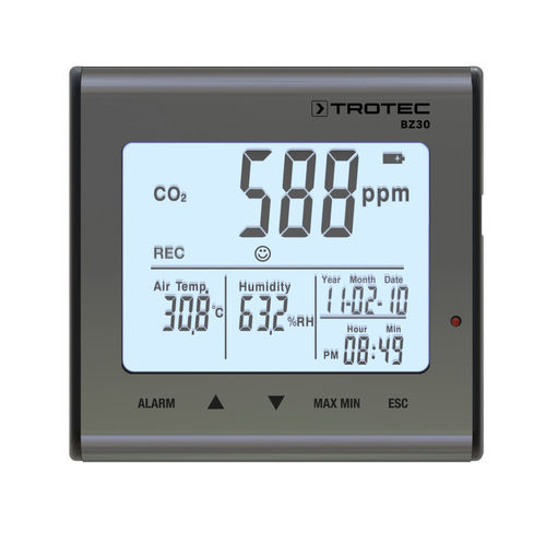 Registratore di dati di temperatura - BZ30 - Trotec GmbH - USB / con display / programmabile