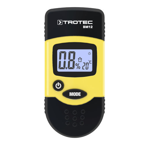 Misuratore di umidità per legno - BM12 - Trotec GmbH - ad albero / con display digitale / palmare