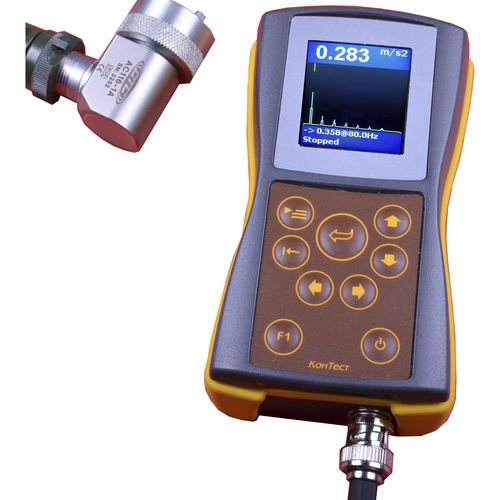 Analizzatore di vibrazioni per manutenzione predittiva - 107VF - NPP KOHTECT - per equilibratura di macchine girevoli / portatile / con registratore di dati