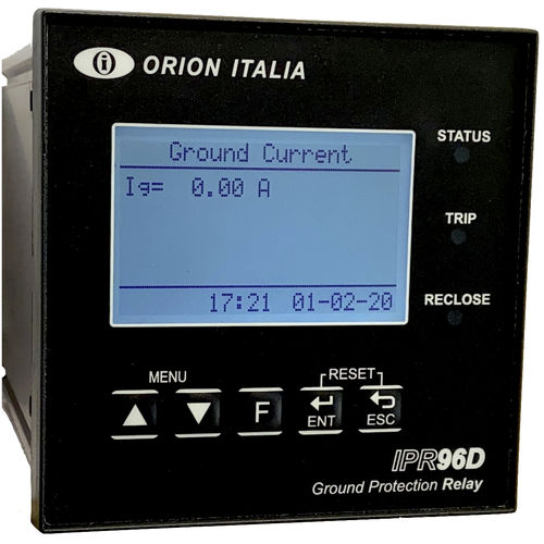 Relè di protezione con dispersione a terra - IPR96D - Orion Italia - 2NA / 1NA/NC / trifase