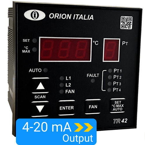 Controllore di temperatura digitale - TR42AD - Orion Italia - programmabile / per trasformatore / montato su pannello