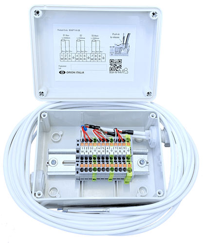 Scatola di derivazione da parete - PTbox - Orion Italia - IP65 / in ABS / 1 ingresso