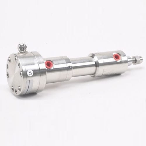 Cilindro con sensori di posizione integrati - SSH Stainless - idraulico / a pistone / a doppio effetto