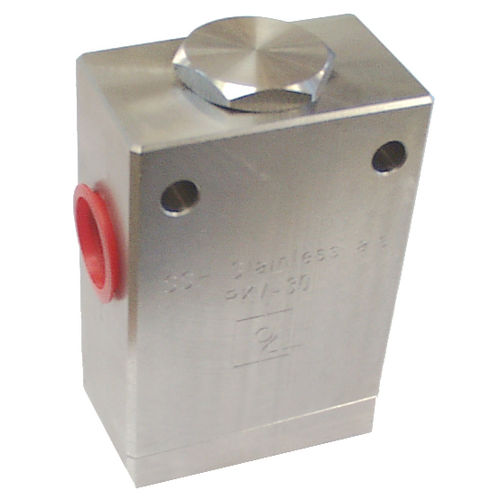 Valvola di ritegno in acciaio inossidabile - PKV-30 - SSH Stainless - a sfera / per acqua / per olio