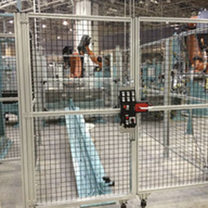 Profilo in alluminio - Modular Assembly Technology - a T / per protezione macchina