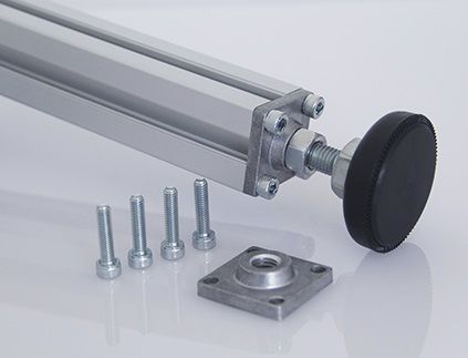 Piastra di montaggio per assemblaggio di profilati - 5.31 series - Modular Assembly Technology