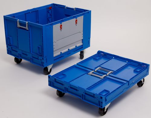 Cassetta pieghevole - Plasticos Santo António - in plastica / di stoccaggio / da trasporto