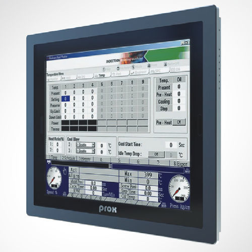 Panel PC TFT LCD - SP-C121 - Protech Systems - con retroilluminazione a LED / con touch screen resistivo a 5 fili / 12.1"