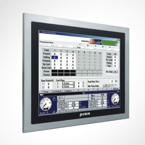 Panel PC TFT LCD - SP-7157 - Protech Systems - con touchs creen capacitivo PCAP / con touch screen resistivo a 5 fili / 17"