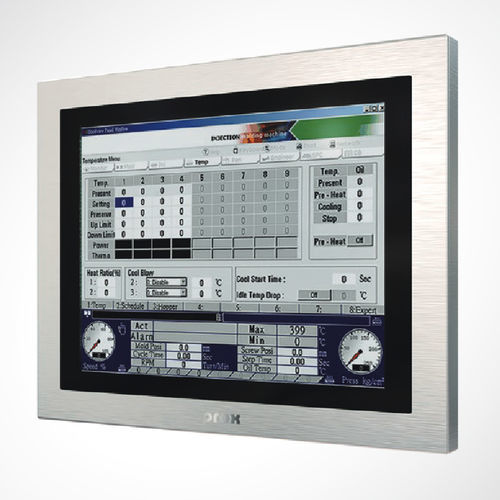Panel PC TFT LCD - SG-S171 - Protech Systems - con retroilluminazione a LED / con touchs creen capacitivo PCAP / con touch screen resistivo a 5 fili