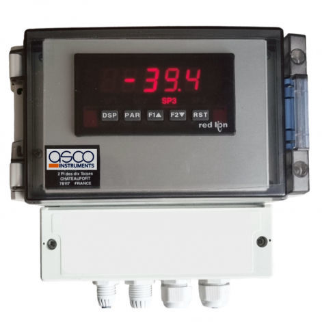 Datalogger con display LCD - MONOSCAN - Asco instruments - digitale / programmabile / current loop