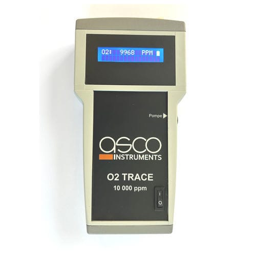 Rilevatore di tracce - O2TRACE_P - Asco instruments - di ossigeno / O2 / digitale