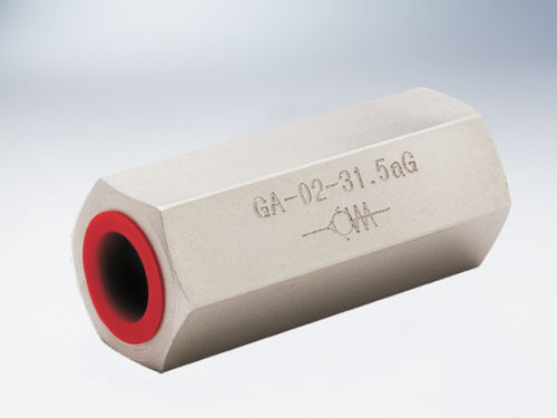 Valvola di ritegno a membrana - Ningbo Hoyea Machinery Manufacture - per olio / in linea / idraulica