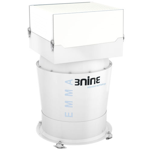 Collettore per nebbie oleose - Emma 2500 - 3nine - a materiale filtrante / per macchina utensile