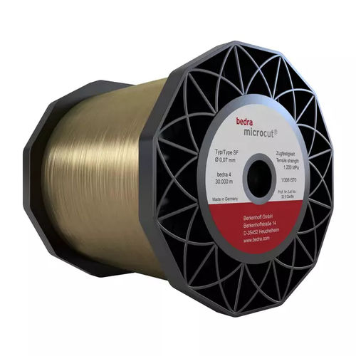 Filo EDM in ottone - MICROCUT® SF - Berkenhoff GmbH - rivestito in zinco / per microlavorazione