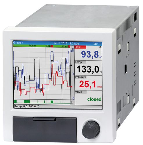 Registratore senza carta - REGICONT RCE-300 - ACS Control-System GmbH - di temperatura / 4 canali / 8 canali