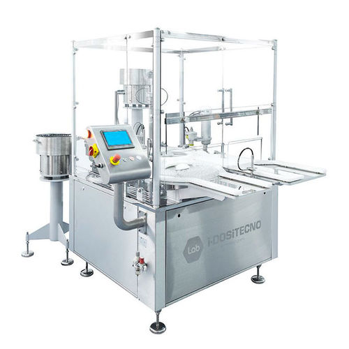 Riempitrice tappatrice rotativa - Hull i-Dositecno Microline - SP Scientific Products - per l'industria farmaceutica / per camera di autoclave / per flacone