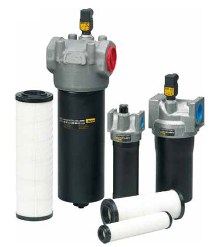 Carter per filtro a cartuccia - 80CN-40 series  - Parker Hannifin France SAS - per olio / in alluminio / a bassa pressione