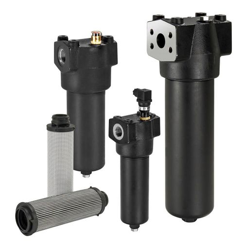 Carter per filtro a cartuccia - EPF iprotect® series - Parker Hannifin France SAS - per olio / in acciaio / per applicazioni ad alta pressione
