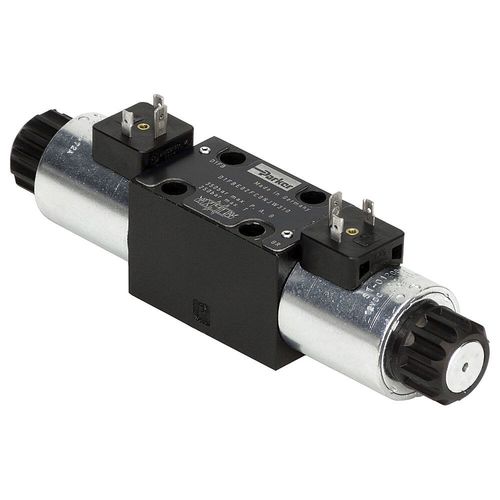 Distributore idraulico a comando diretto - D*FB series - Parker Hannifin France SAS - a cassetto / azionato tramite solenoide / a 4/3 vie