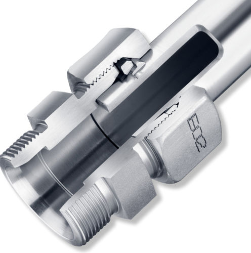 Raccordo per prodotti chimici - Série EO-2 - Parker Hannifin France SAS - per liquidi refrigeranti / ad anello / ISO
