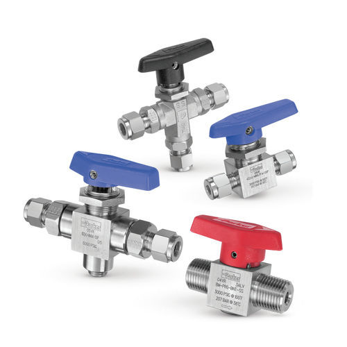 Valvola con perno - HB series - Parker Hannifin France SAS - a sfera / a leva / di arresto