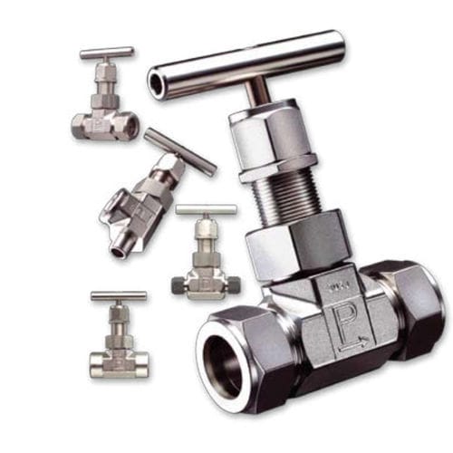 Valvola a spillo - U series - Parker Hannifin France SAS - a leva / con volante / di isolamento