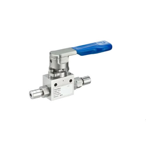 Valvola a sfera - Hi-Pro  - Parker Hannifin France SAS - con volante / a leva / bloccante