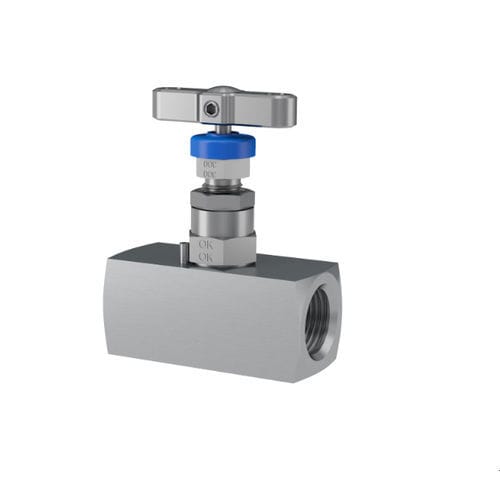 Valvola a spillo - HNVS8FF3 - Parker Hannifin France SAS - con volante / a leva / bloccante