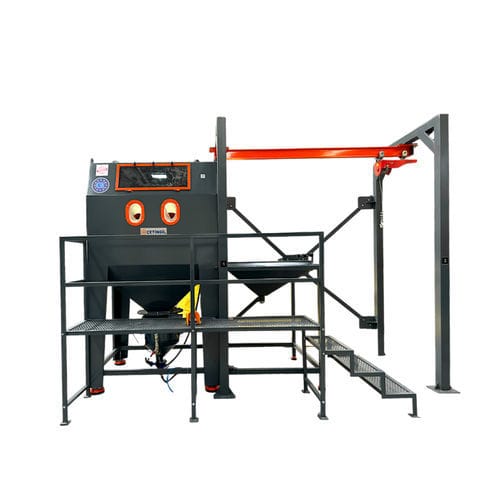 Cabina di sabbiatura a pressione - CBBK series - Cetingil Machinery Industry - manuale