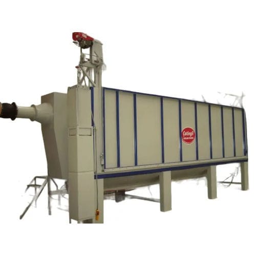 Cabina di sabbiatura a pressione - Cetingil Machinery Industry - manuale