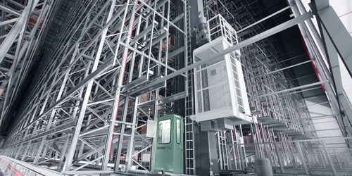 Trasloelevatore automatico - Stacker Crane - Kardex - per magazzino / per pallet / per sistema di contenitori