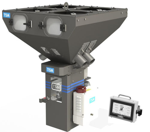 Miscelatore-dosatore gravimetrico - OPTIMIX-200 - TSM Control Systems - ponderale / continuo / a tramoggia