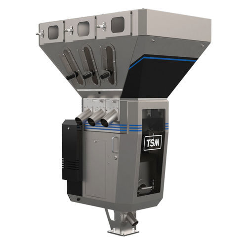 Miscelatore-dosatore gravimetrico - OPTIX 400 - TSM Control Systems - di granulato / di resine / per granulati plastici