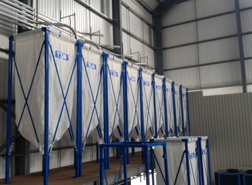 Silo orizzontale - TSM Control Systems - per prodotti sfusi / per movimentazione / ad uso industriale