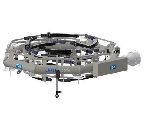 Air wipe di raffreddamento - OptiCool - TSM Control Systems - per estrusione-gonfiaggio / industriale