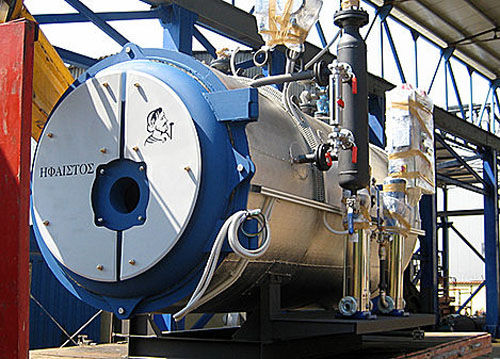 Caldaia a vapore surriscaldato - KD - HEPHΑESTUS BOILER MAKERS & ENGINEERING - a vapore saturo / ad acqua surriscaldata / a gas naturale
