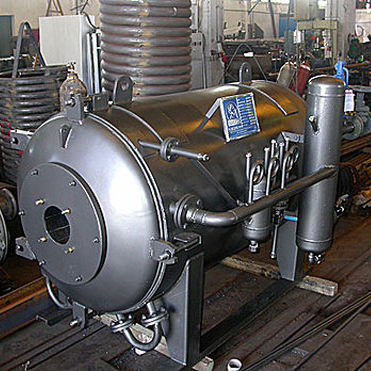 Generatore di vapore saturo - VAPOR-D - HEPHΑESTUS BOILER MAKERS & ENGINEERING - a gas / a olio combustible / a tubi d'acqua