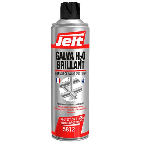 Spray di protezione anti-corrosione - GALVA H2O BRILLANT - ITW Spraytec - galvanizzante a freddo / per metallo / di lunga durata