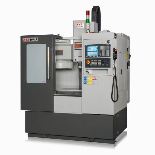 Centro di lavoro 3 assi - XYZ 500 LR - XYZ Machine Tools - verticale / con tavola rotante / BT 40
