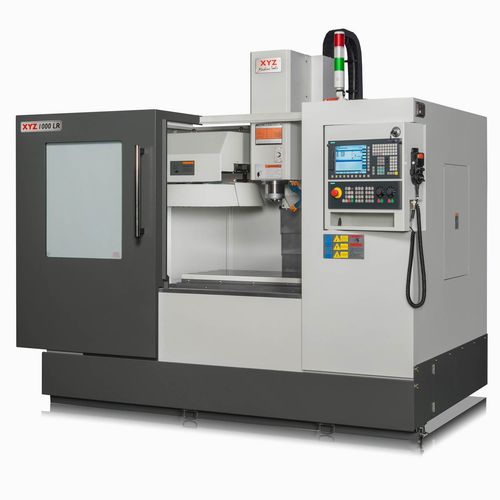 Centro di lavoro 3 assi - XYZ 1000 LR - XYZ Machine Tools - verticale / con tavola rotante / BT 40