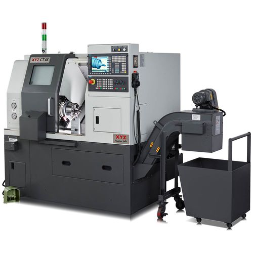 Centro di tornitura CNC - XYZ CT 65 HD - XYZ Machine Tools - 2 assi / A2-6 / 12 utensili
