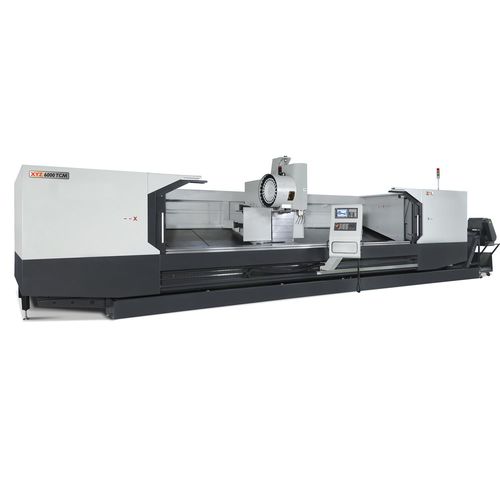 Fresatrice CNC 3 assi - XYZ 8000 TCM	 - XYZ Machine Tools - verticale / a montante mobile / BT 40