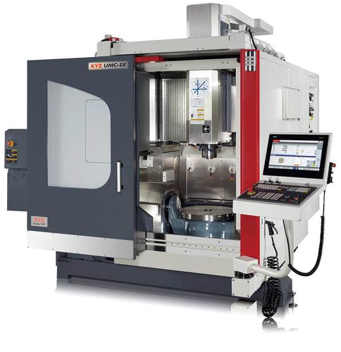 Fresatrice CNC 5 assi - XYZ UMC-5X - XYZ Machine Tools - verticale / BT 40 / CAT40